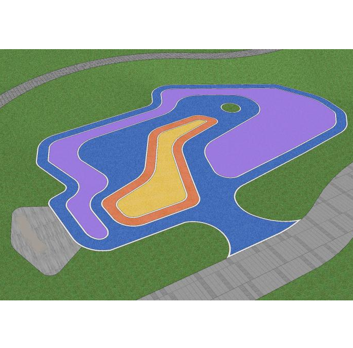 兒童游樂場(chǎng)塑膠地板實(shí)景圖6
