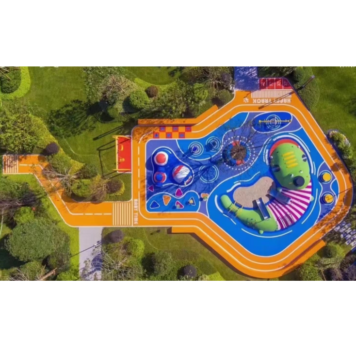 兒童游樂場(chǎng)塑膠地板實(shí)景圖21